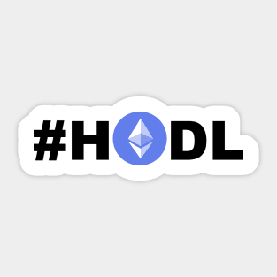 HODL Ethereum Sticker